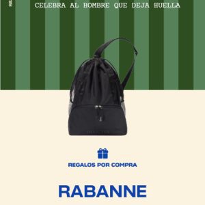 Por la compra de un perfume hombre de la marca Rabanne en presentación grande o estuche llévate una Mochila. Por la compra de un perfume hombre de la marca Rabanne en presentación grande o estuche llévate una Mochila.
