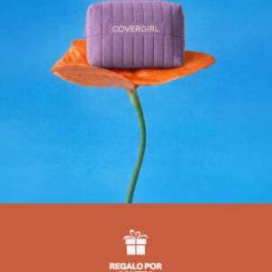 Por la compra superiores a $30 dólares en la marca Covergirl, recibe gratis una Cosmetiquera.