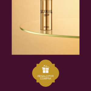 Por la compra de un perfume en la marca Jean Paul Gaultier,se lleva gratis un Scandal Intense Him EDP 10ML.