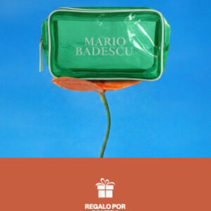Por la compra superiores a $35 dólares en la marca Mario Badescu, recibe gratis una Cosmetiquera.