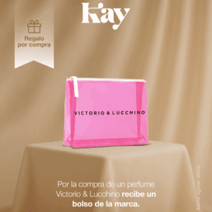 Por la compra de un perfume en la marca Victorio & Lucchino llévate un bolso de la marca.