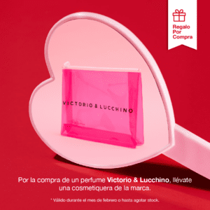 Por la compra de un perfume en la marca Victorio & Lucchino llévate un bolso de la marca.