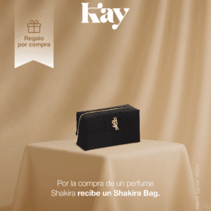 Por la compra de un perfume en la marca Shakira llévate, un Corporate Pouch