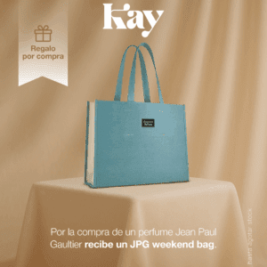 Por la compra de un perfume en la marca Jean Paul Gaultier llévate un Weekend Bag Fem.