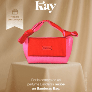 Por la compra de un perfume en la marca Banderas llévate, The Icon Wom Supreme Bag.