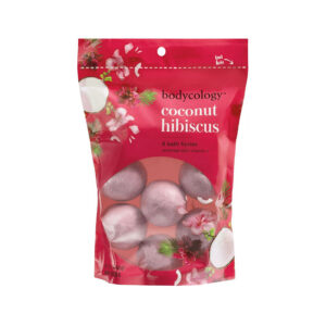 Coconut Hibiscus Bath Fizzies