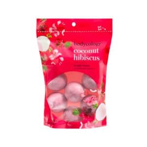 Coconut Hibiscus Bath Fizzies