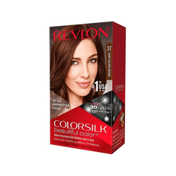 ColorSilk™ Haircolor 037 Dark Golden Brown