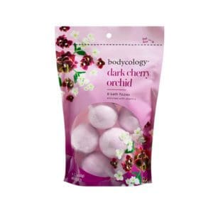 Dark Cherry Orchid Bath Fizzies