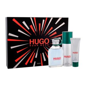 Estuche Hugo Man (EDT125ml+deospray 150ml+shower gel 50 ml)