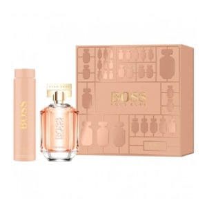 Estuche Boss the Scent for her (EDP 100+body lotion 200ml)
