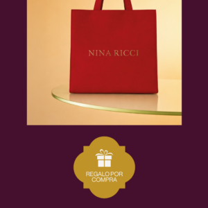 Por la compra de un perfume en la marca Nina Ricci, se lleva gratis un Nina Rouge Tote Bag