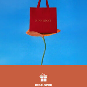 Por la compra de una fragancia en la marca Nina Ricci, recibe gratis un Tote Bag. Por la compra de una fragancia en la marca Nina Ricci, recibe gratis un Tote Bag.