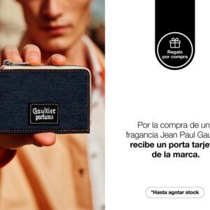 Por la compra de una fragancia en la marca Jean Paul Gaultier, recibe gratis un card golder.
