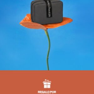 or la compra de una fragancia en la marca Halloween, recibe gratis un Neceser.