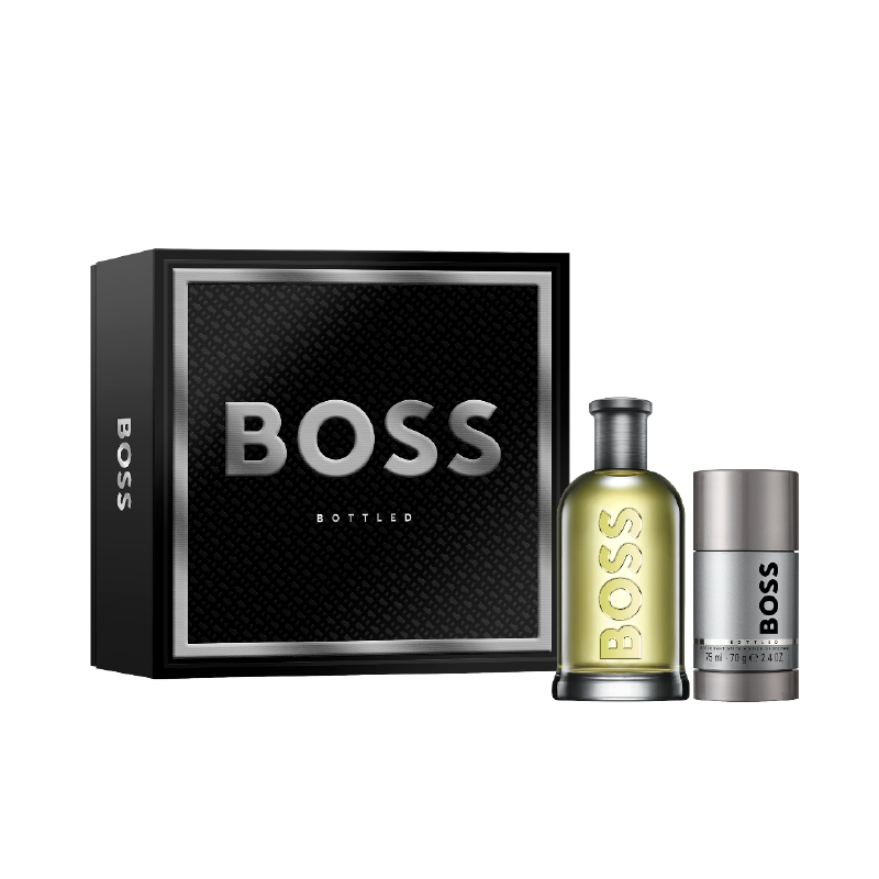 Estuche de Perfume Bottled man edt 200ml +ds75ml de caballero disponible en Kay Cosmetics