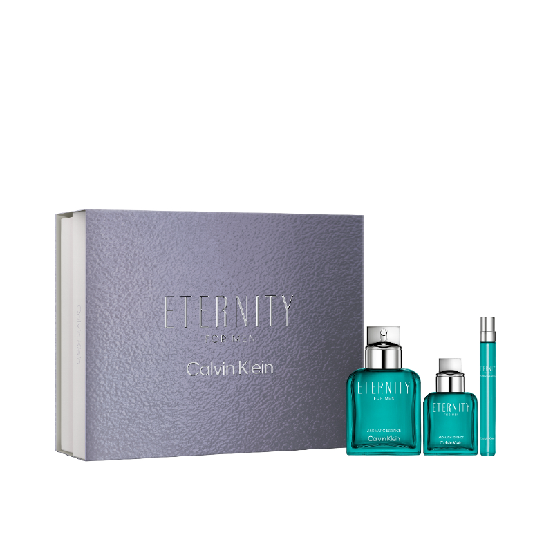 Eternity Aromatic-100ml+30ml+10ml-perfume-para-caballeros-kay-perfumes Estuche de Perfume Eternity Aromatic-100ml+30ml+10ml de caballero disponible en Kay Cosmetics