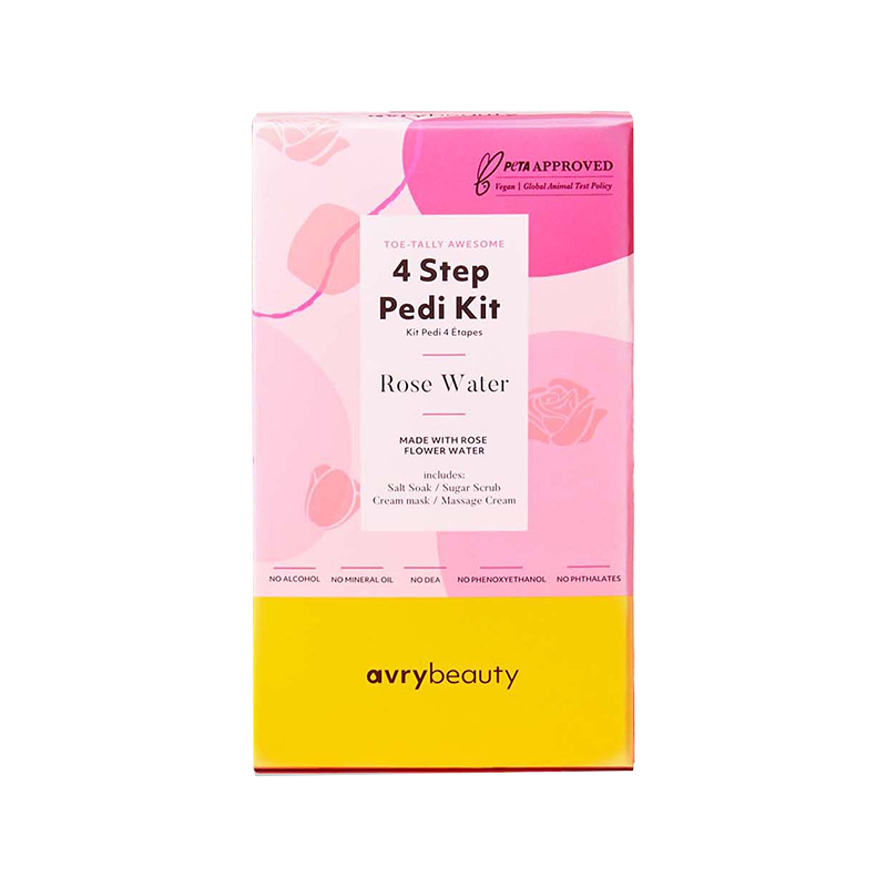 Kit para Pedicure de 4 pasos de Avry Beauty en Kay Cosmetics