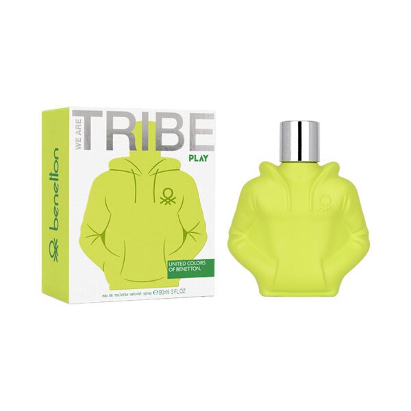 Perfume Benetton We Are Tribe Play 90ml para hombre disponible en Kay Cosmetics