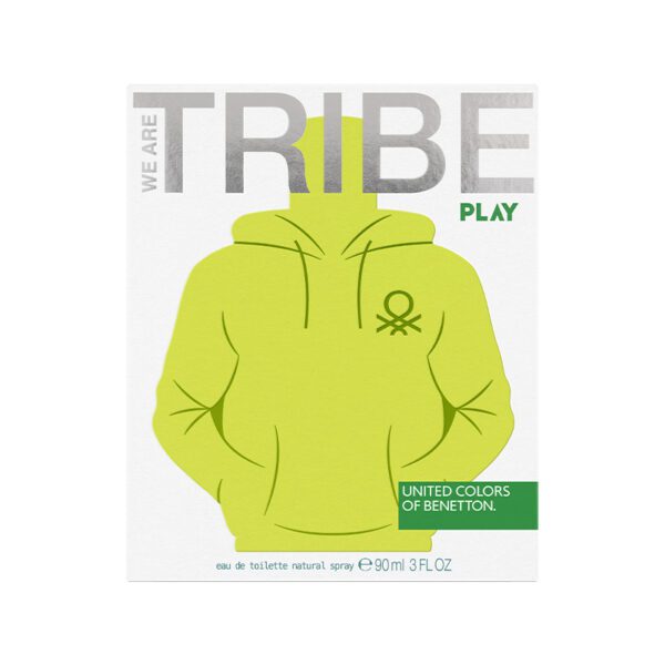 Perfume Benetton We Are Tribe Play 90ml para hombre disponible en Kay Cosmetics