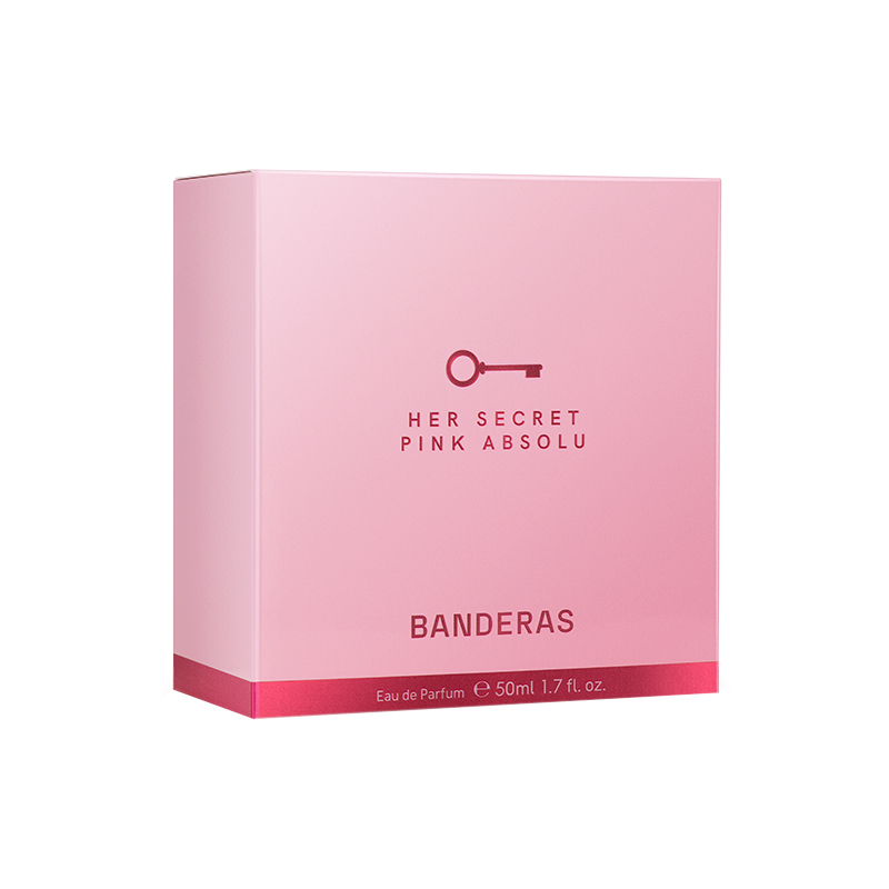 Perfume Banderas Her Secret Pink Absolu 50ml para mujer disponible en Kay Cosmetics