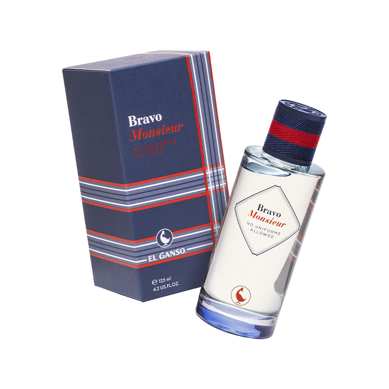 Fragancia ElGanso EDT BravoMonsieur disponible en Kay Cosmetics